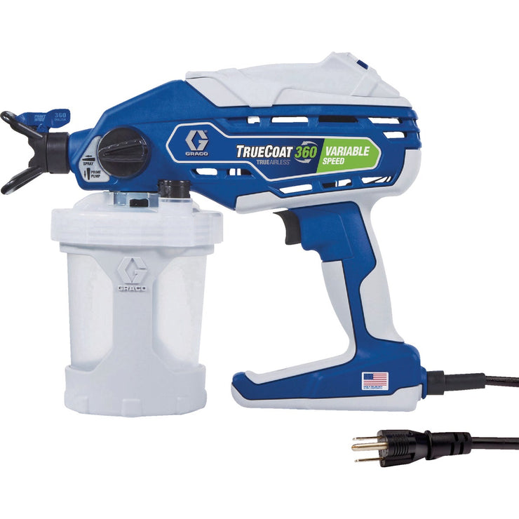 Image of Graco TrueCoat 360 Variable Speed Handheld Airless Paint Sprayer