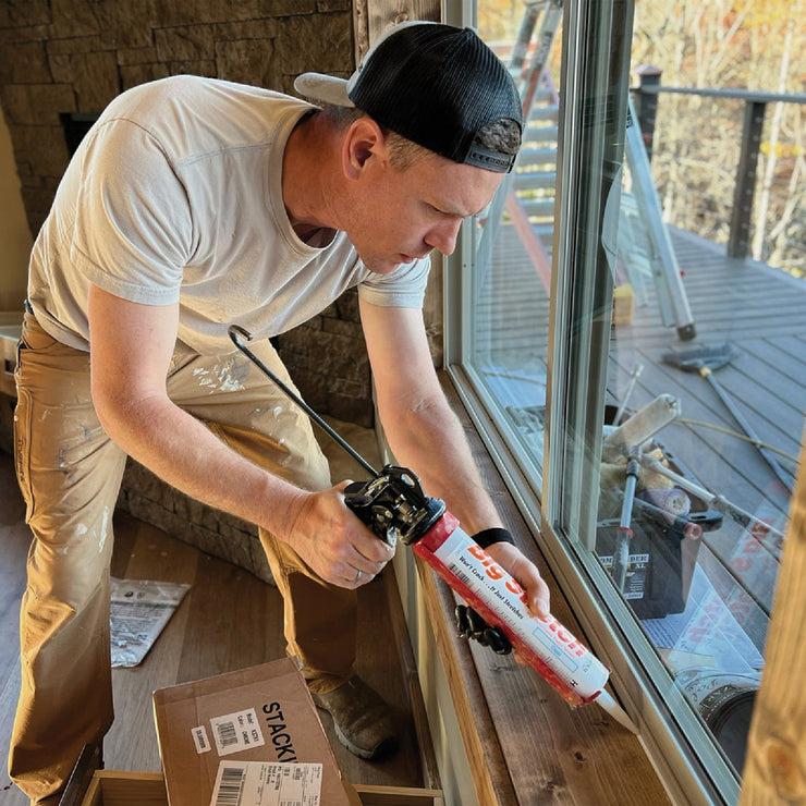 Image of Sashco Big Stretch 10.5 Oz. Acrylic Elastomeric Caulk, Sandstone