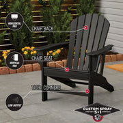 Image of Rust-Oleum Stops Rust 12 Oz. Custom Spray 5 in 1 Semi-Gloss Spray Paint, Black