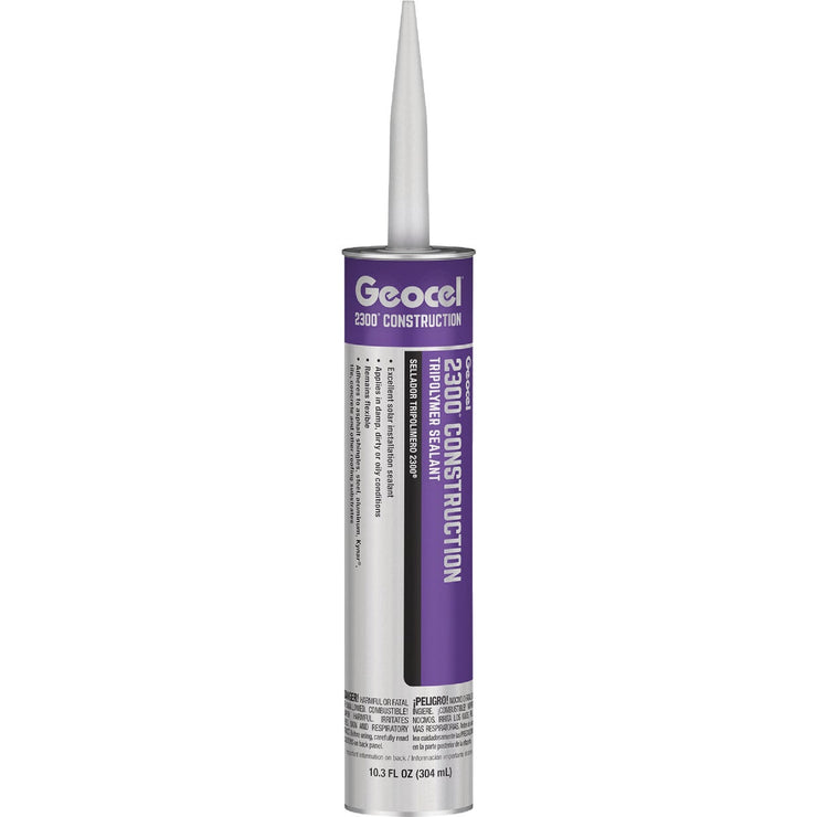 Image of Geocel 2300 10.3 Oz. Clear Construction Tripolymer Sealant