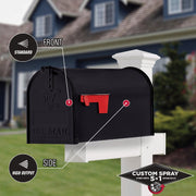 Image of Rust-Oleum Stops Rust 12 Oz. Custom Spray 5 in 1 Satin Spray Paint, Black