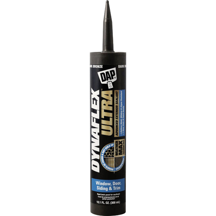 Image of Dap Dynaflex Ultra 10.1 Oz. Dark Bronze Advanced Exterior Sealant for Window, Door & Siding