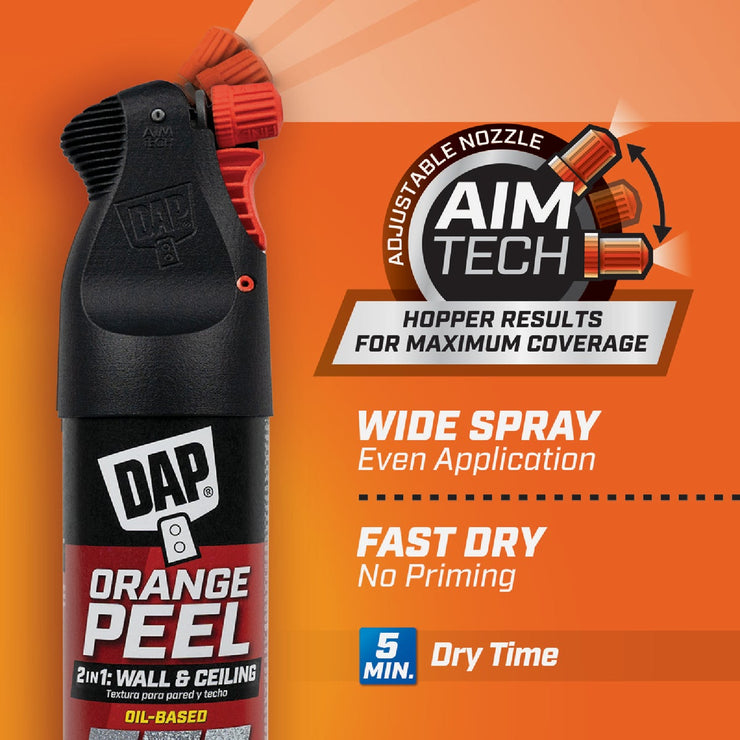 Image of Dap 25 Oz. 2-In-1 Orange Peel Oil Base Spray Texture