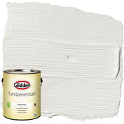Image of Glidden Fundamentals Eggshell Interior Paint, White, 1 Gal.