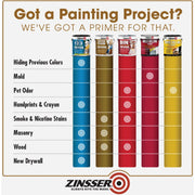 Image of Zinsser Cover Stain Classic Oil-Based 100 Low VOC Interior/Exterior Primer, Flat White, 1 Gal.