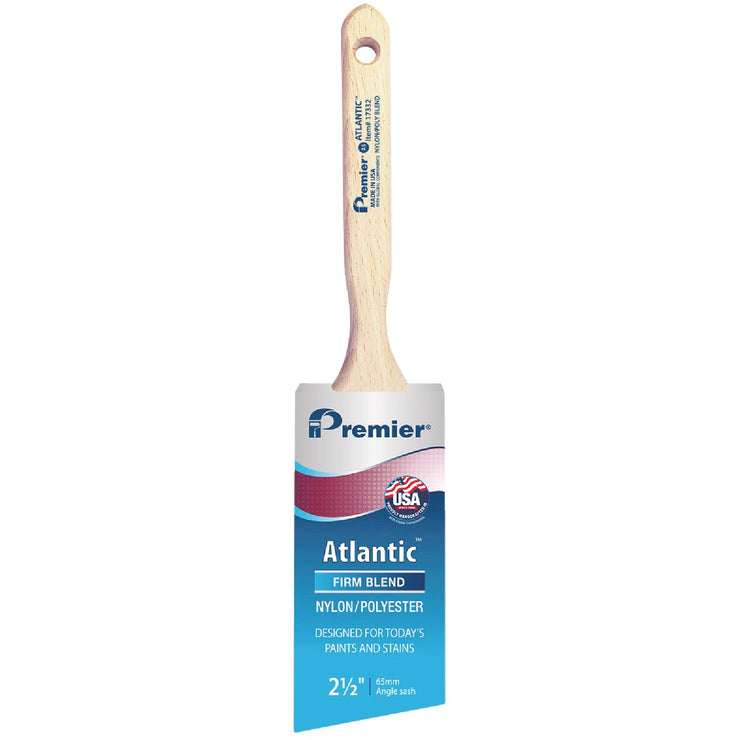 Image of Premier Atlantic 2-1/2 In. Angle Sash Nylon/Poly Paint Brush