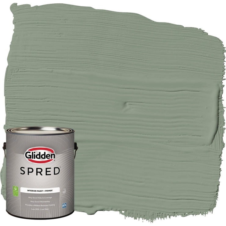 Image of Glidden Spred Interior Grab-N-Go Paint + Primer Eggshell Paint, Farm Fresh, 1 Gal.