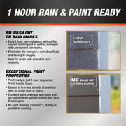 Image of Dap Dynaflex Ultra 5.5 Oz. Clear Advanced Exterior Sealant for Window, Door & Siding