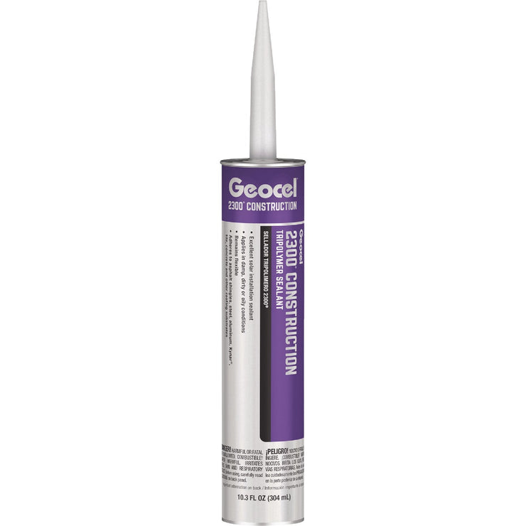 Image of Geocel 2300 10.3 Oz. Gray Construction Tripolymer Sealant