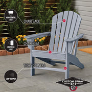 Image of Rust-Oleum Stops Rust 12 Oz. Custom Spray 5 in 1 Gloss Spray Paint, Smoke Gray