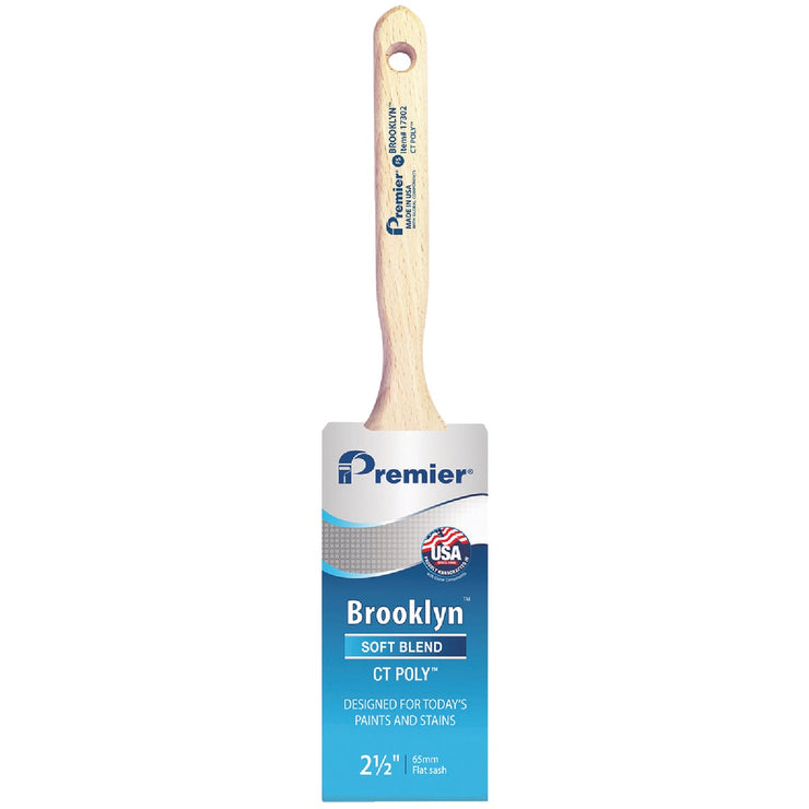 Image of Premier Brooklyn 2-1/2 In. Flat Sash CT Poly Brush