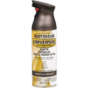 Image of Rust-Oleum Universal 11 Oz. Matte Metallic Venetian Bronze Spray Paint