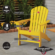 Image of Rust-Oleum Stops Rust 12 Oz. Custom Spray 5 in 1 Gloss Spray Paint, Sunburst Yellow