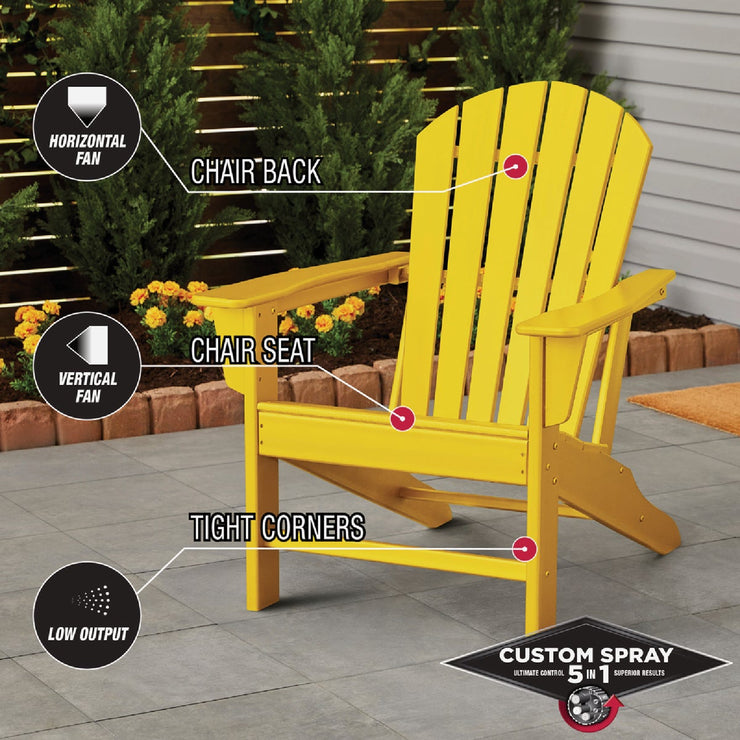 Image of Rust-Oleum Stops Rust 12 Oz. Custom Spray 5 in 1 Gloss Spray Paint, Sunburst Yellow