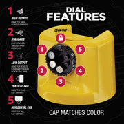 Image of Rust-Oleum Stops Rust 12 Oz. Custom Spray 5 in 1 Gloss Spray Paint, Sunburst Yellow