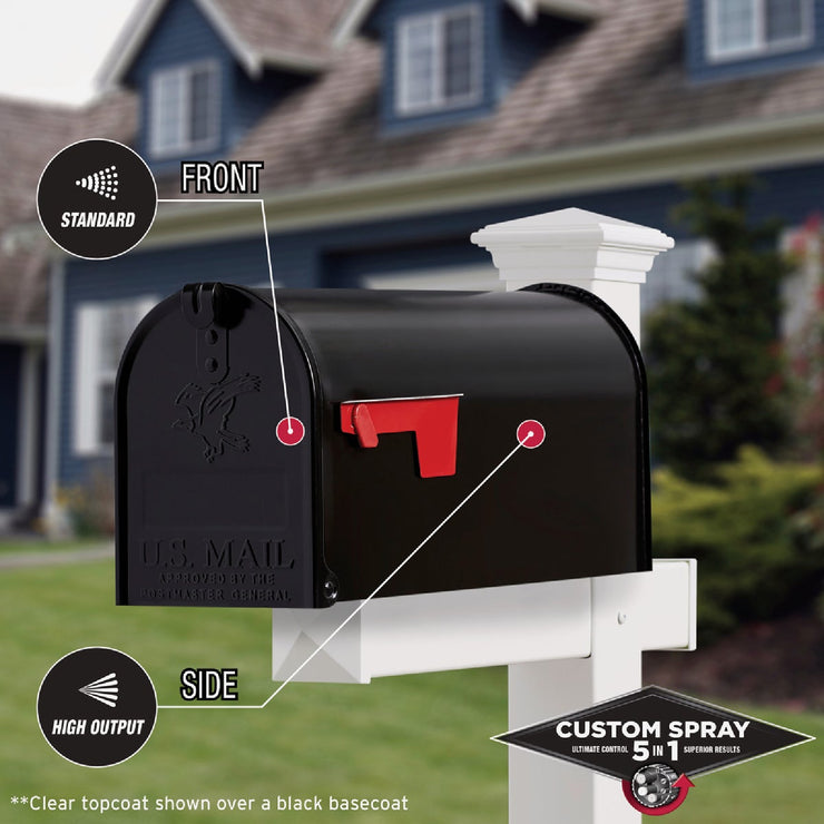 Image of Rust-Oleum Stops Rust 12 Oz. Custom Spray 5 in 1 Gloss Spray Paint, Clear