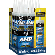 Image of DAP AMP 9 Oz. Advanced Modified Polymer All Weather Window, Door, & Siding Sealant, Crystal Clear
