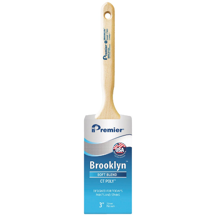 Image of Premier Brooklyn 3 In. Flat Sash CT Poly Brush