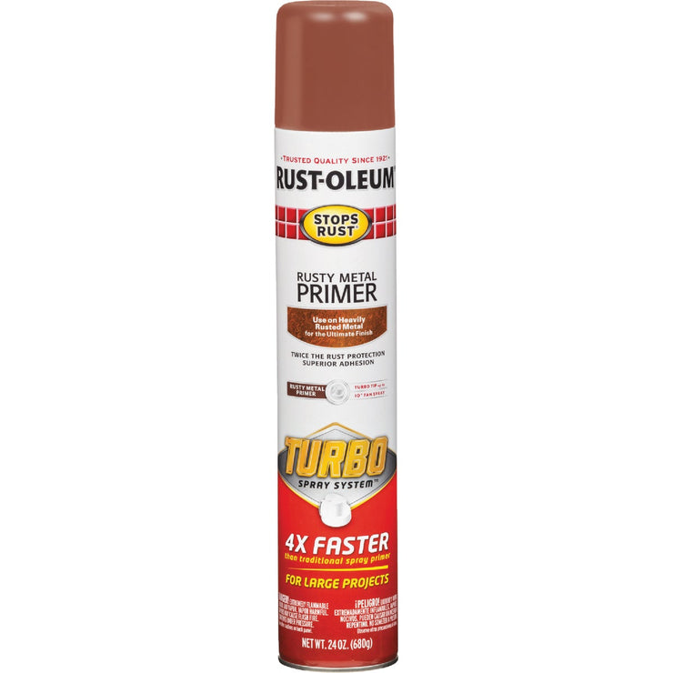 Image of Rust-Oleum Stops Rust 24 Oz. Flat Rusty Metal Primer Spray