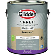 Image of Glidden Spred Interior Grab-N-Go Paint + Primer Eggshell Paint, Transcend, 1 Gal.