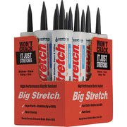 Image of Sashco Big Stretch 10.5 Oz. Acrylic Elastomeric Caulk, Charcoal Gray