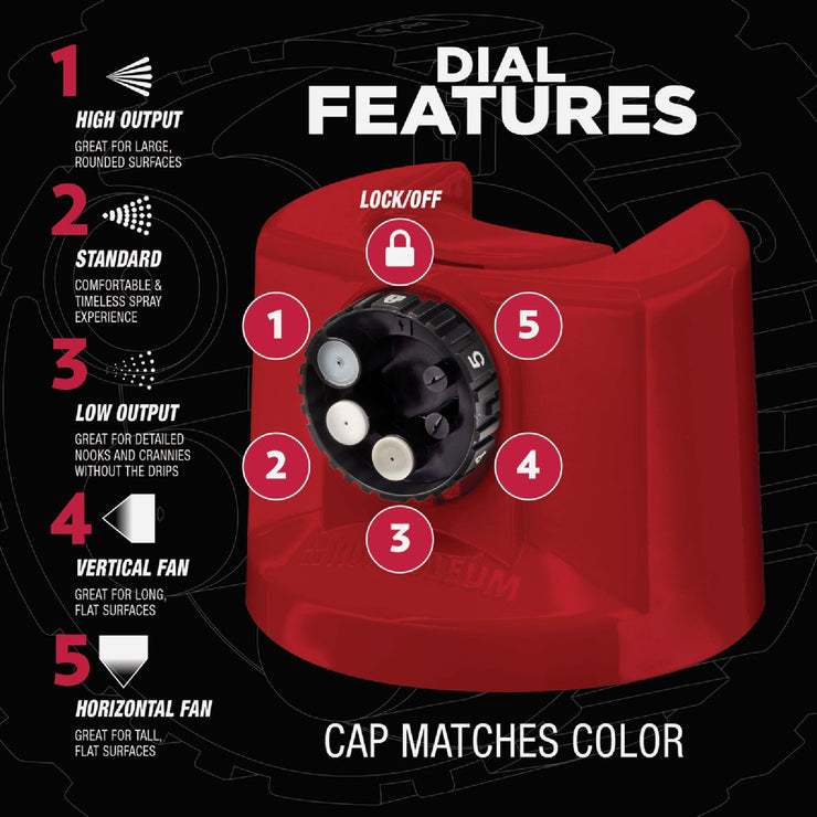 Image of Rust-Oleum Stops Rust 12 Oz. Custom Spray 5 in 1 Gloss Spray Paint, Regal Red