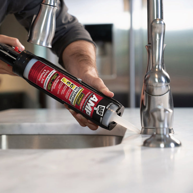 Image of DAP AMP 9 Oz. Advanced Modified Polymer
Kitchen, Bath & Plumbing Sealant, Crystal Clear