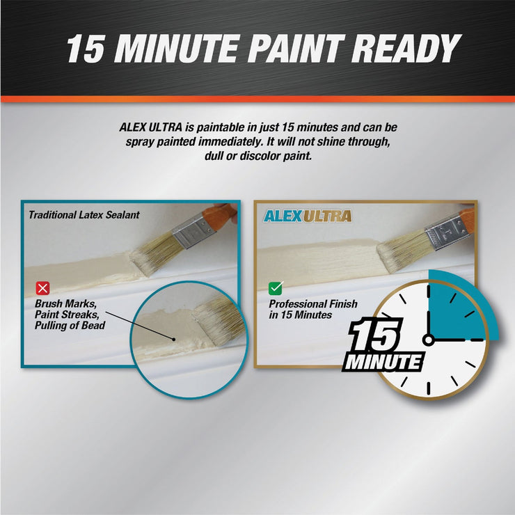 Image of Dap Alex Ultra 10.1 Oz. Advanced Latex Sealant