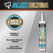 Image of Dap Alex Ultra 10.1 Oz. Advanced Latex Sealant