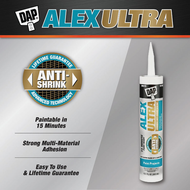 Image of Dap Alex Ultra 10.1 Oz. Advanced Latex Sealant