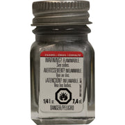 Image of Testors Craft 0.25 Oz. Metallic Enamel Brush Paint, Silver