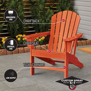 Image of Rust-Oleum Stops Rust 12 Oz. Custom Spray 5 in 1 Gloss Spray Paint, Orange