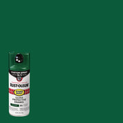 Image of Rust-Oleum Stops Rust 12 Oz. Custom Spray 5 in 1 Gloss Spray Paint, Hunter Green