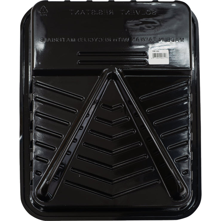 Image of Linzer 9 In. Black Plastic Roller Paint Tray