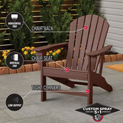 Image of Rust-Oleum Stops Rust 12 Oz. Custom Spray 5 in 1 Flat Spray Paint, Brown