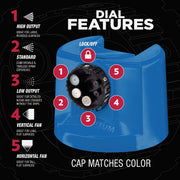 Image of Rust-Oleum Stops Rust 12 Oz. Custom Spray 5 in 1 Gloss Spray Paint, Sail Blue