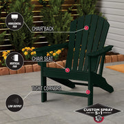 Image of Rust-Oleum Stops Rust 12 Oz. Custom Spray 5 in 1 Satin Spray Paint, Hunter Green