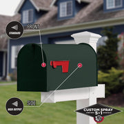 Image of Rust-Oleum Stops Rust 12 Oz. Custom Spray 5 in 1 Satin Spray Paint, Hunter Green