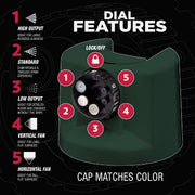 Image of Rust-Oleum Stops Rust 12 Oz. Custom Spray 5 in 1 Satin Spray Paint, Hunter Green