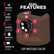 Image of Rust-Oleum Stops Rust 12 Oz. Custom Spray 5 in 1 Satin Spray Paint, Dark Brown