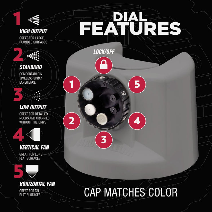 Image of Rust-Oleum Stops Rust 12 Oz. Custom Spray 5 in 1 Satin Spray Paint, Coastal Gray