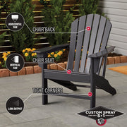 Image of Rust-Oleum Stops Rust 12 Oz. Custom Spray 5 in 1 Gloss Spray Paint, Charcoal Gray