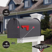 Image of Rust-Oleum Stops Rust 12 Oz. Custom Spray 5 in 1 Gloss Spray Paint, Charcoal Gray