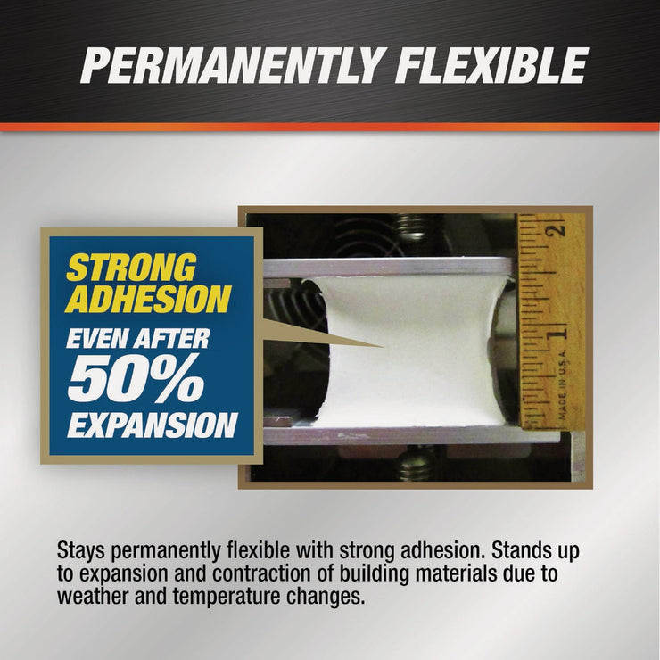 Image of Dap Dynaflex 230 5.5 Oz. 100% Waterproof Window, Door, Siding & Trim Elastomeric Sealant, White
