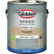 Image of Glidden Spred Interior Grab-N-Go Paint + Primer Semi-Gloss Paint, Transcend, 1 Gal.