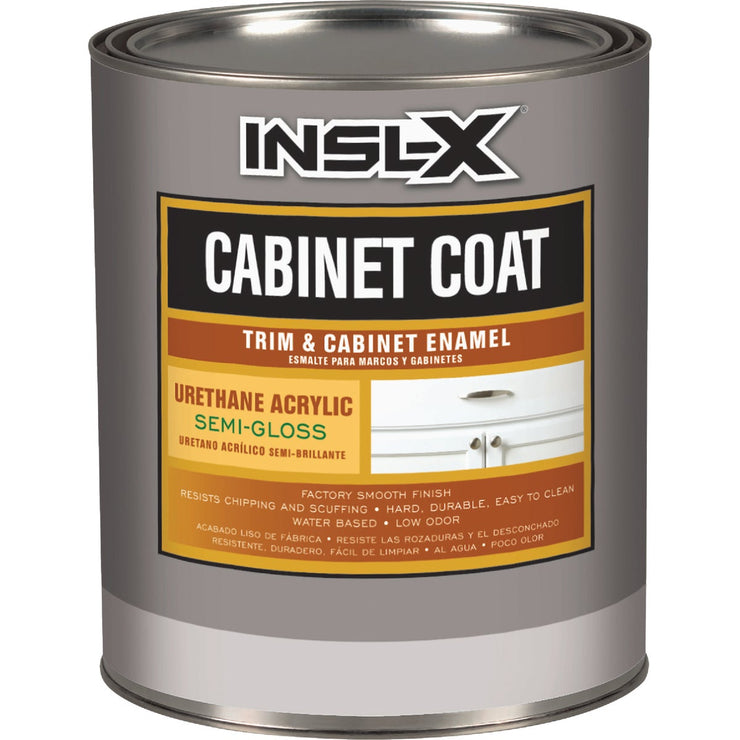 Image of Insl-X 1 Qt. White Semi-Gloss Cabinet Coating