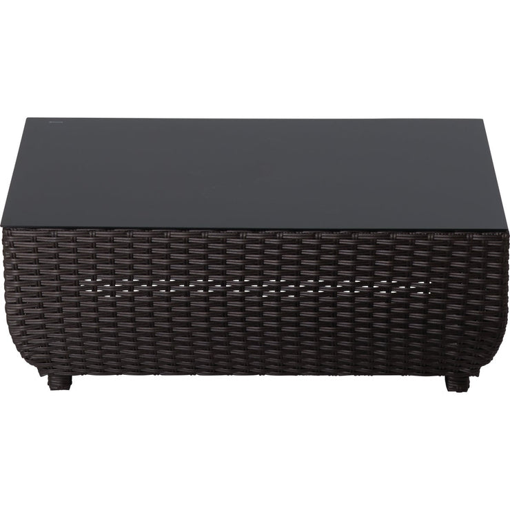 Image of Outdoor Expressions 4-Piece Rattan Chat Set