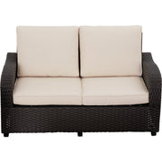 Image of Outdoor Expressions 4-Piece Rattan Chat Set