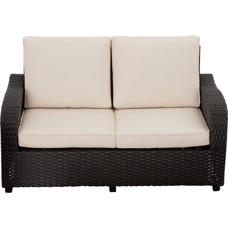 Image of Outdoor Expressions 4-Piece Rattan Chat Set