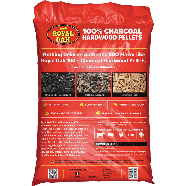 Image of Royal Oak 20 Lb. 100% Charcoal Pellets